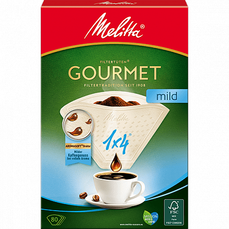 Melitta Gourmet Mild, 1х4/80 шт.